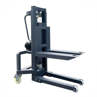 Chariot élévateur sans fil léger et compact CE, portée 1,2 m - 1,6 m, capacité 300 kg, conception détachable, pour déchargement de fourgons et conteneurs en extérieur