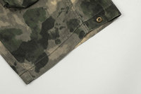 Pantalon cargo vintage multi-poches camouflage délavé pour hommes et femmes, coupe droite ample, style Rick, taille plus, 100% coton