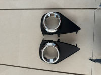 Piezas de coche, accesorios para coche, juego de luces antiniebla para Toyota Yaris 2014 2015 2016 2017, lámpara antiniebla para coche