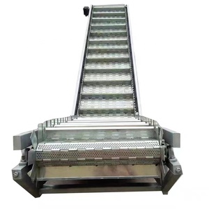 Cấp thực phẩm nguyên liệu bột sắn máy băng tải tấm Xích băng tải - Product Image 3