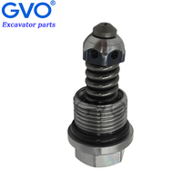 Vanne de décharge auxiliaire GVO, Vanne de décharge de pression, Vanne de distribution, Vanne anti-retour, Vanne de sécurité SY65 75C-9 LG75 XG75, Pièces d'excavatrice