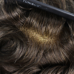 Ngăn chặn dị ứng AUS phong cách Thụy Sĩ ren người đàn ông toupee Ấn Độ tóc con người tóc thay thế hệ thống protasis capilar cho nam giới - Product Image 6