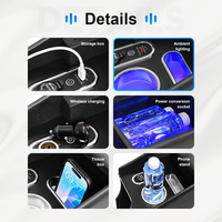 Boîte de rangement pour accoudoir de console centrale Nissan NV200, accessoires intérieurs de voiture, accoudoir de rangée intermédiaire pour fourgonnette NV200