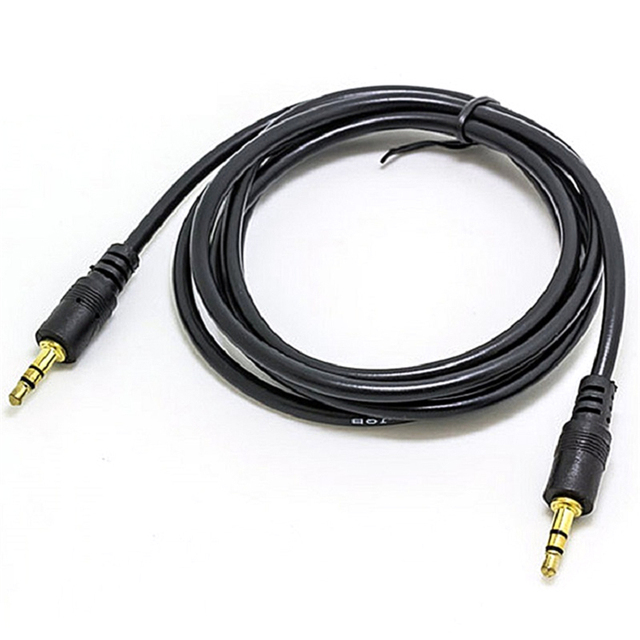 High Quality 3.5mm Male Audio Plug Jack Auxiliary Stereo Cord Aux Cable Gold Plated 3.5mm Jack Male to Male Aux Audio Cable