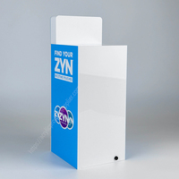 RAY YI Présentoir lumineux LED à 3 niveaux personnalisé pour sachets de nicotine et snus – Offre spéciale