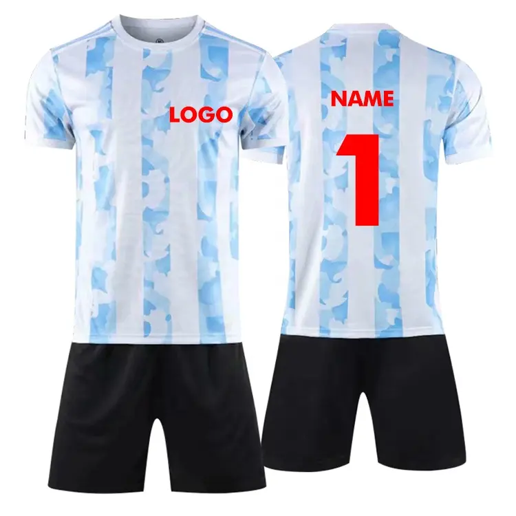 ชุดจีนสำหรับเด็ก,เสื้อฟุตบอลทีมสโมสรย้อนยุคสีฟ้าและสีขาว