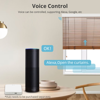 Zemismart Tuya Zigbee Smart Roller Shade Moteur 37mm Tube Alexa Google Home Commande Vocale Moteur Électrique Stores Obturateur Cuisine