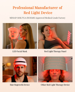 Chuyên nghiệp Led liệu pháp ánh sáng đỏ mặt nạ nhãn hiệu riêng LED Mặt nạ vẻ đẹp ánh sáng màu đỏ mặt nạ - Product Image 3