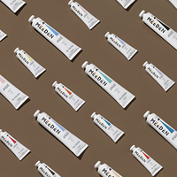 MEEEN 60ml lisse même Texture 37 couleurs peinture à l'huile plusieurs couleurs artiste peintures à l'huile professionnelles