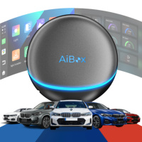 OEM Wireless Android 13 CarPlay Android Auto AI Box Qualcomm 6125 4+64G RAM Bluetooth 5.0 Dual-Band Wi-Fi untuk Mobil BMW-Plug&Play