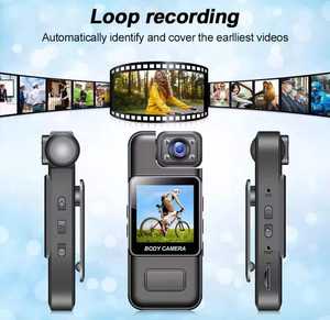 Produits tendance 2025 Caméra d'<span class=keywords><strong>action</strong></span> compacte 4K avec vision nocturne IR Rotation à 180 degrés Mini caméra portable - Product Image 3