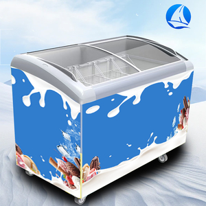 Vitrina Exhibidora <span class=keywords><strong>de</strong></span> Helados Pequeña <span class=keywords><strong>de</strong></span> Sobremesa, Congelador Comercial <span class=keywords><strong>de</strong></span> Autoservicio para Helados y Gelato, <span class=keywords><strong>Congeladores</strong></span> <span class=keywords><strong>de</strong></span> Helados Económicos - Product Image 2