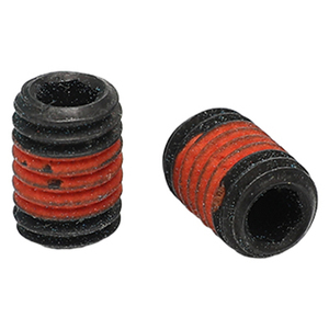 Thép không gỉ phẳng điểm ổ cắm Nylon vá Grub vít đen Oxit hợp kim thép - Product Image 1