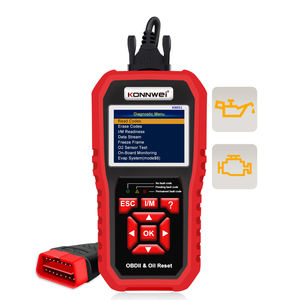 カーオイルサービスライトリセットメンテナンスリセット診断ツールKONNWEI KW851 OBD2 EOBDスキャナー - Product Image 1