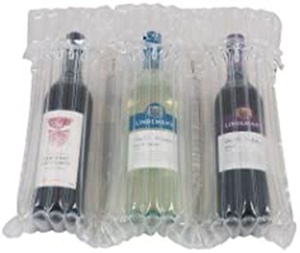 Đệm không khí màng bảo vệ Bọc cho rượu vang và rượu chai Inflatable cột bong bóng bao bì túi - Product Image 3