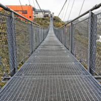 Escalier d'évacuation en acier pour extérieur, marches galvanisées en métal, escalier d'évacuation en acier