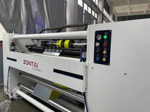 ZONTAI High Speed Plastic Film Slitting Rewinding Machine BOPP OPP PET PVT PVC Paper Aluminum Foil Slitting Rewinding Machine