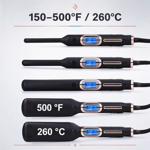 Plancha de Pelo Profesional con Placas Flotantes de Titanio y Calentamiento Rápido MCH 260 ° C 500 ° Logotipo Personalizado F - Product Image 6