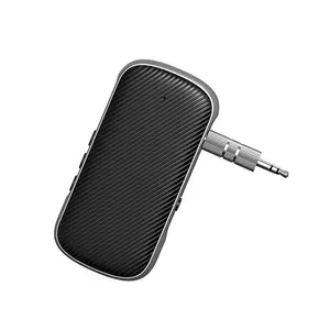 Penerima pemancar Bluetooth 5.3, Adaptor Audio nirkabel 2 in 1 3.5mm untuk TV PC headphone, sistem suara rumah, mobil