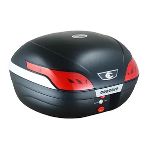 coocase 48L Universal Astra S48 Plastic motorcycle tail box PP Material Sand Black Tail box Luxury motorcycle Trunk