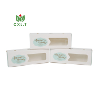 Boîte cadeau en carton alimentaire pliable en gros, personnalisable en usine, éco-responsable pour muffins, cupcakes et pains