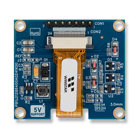 Écran graphique OLED COG de 1,54 pouce 128x64 avec PCB WEA012864AE, température de fonctionnement -40°C ° C+80 ° Instrument industriel C