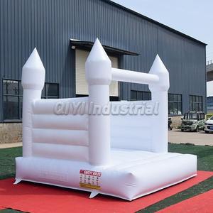 commercial outdoor white bouncy house <b>inflatable</b> <b>bouncer</b> pvc <b>inflatable</b> <b>bouncer</b> for kids adults - Product Image 2