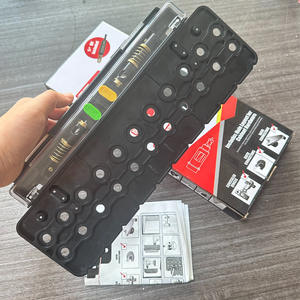 Morsetto per Ferramenta da Mobile, Utensile di Posizionamento per Foratura a Foro Dritto, Morsetto per Perni di Scaffali, Strumento di Posizionamento per <span class=keywords><strong>Falegnameria</strong></span> - Product Image 3