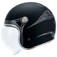 Casque de moto avec visière A500 3/4 ouvert, en fibre de verre/fibre de carbone, protection de la tête, homologué ECE/DOT/3C, pour adulte unisexe