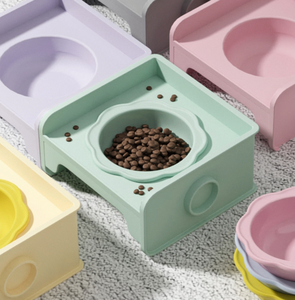 Comedero Elevado para Mascotas al por Mayor con Tazón de Cerámica, Soporte Antiderrames para Comida de Perros y Gatos, Logotipo Personalizado Disponible - Product Image 2