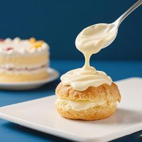 Vente chaude 200g Sauce au fromage crémeux dans une bouteille en plastique pour les desserts servant des agrafes tartiner diverses options d'emballage disponibles