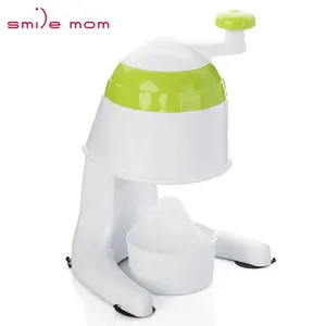 Smile mom Manual Snow Ice Cube Cusher and Shaver Kitchen Gadgets