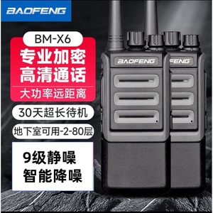 Radio de communication longue portée Baofeng Walkie Talkie 400-470 MHz 5W IP54 pour extérieur - Product Image 5