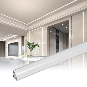 Meilleures ventes de profilés en aluminium Angle d'éclairage Lumière de canal en aluminium <span class=keywords><strong>extrudé</strong></span> Lumière de profil à led de couleur linéaire - Product Image 1
