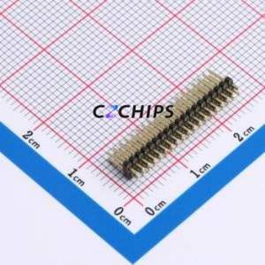 X1321WV-2x19J-C40D18 Pin Header Through hole Component (THT),P=1.27mm Connector 2x19P 1.27mm 1.27mm Pin Header - Product Image 1