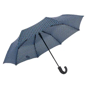 Nhà Cung Cấp Trung Quốc Tự Động Mở Umbrella Parapluie Pliable, Newproducts Sợi Thủy Tinh Khung 3 Fold Umbrella/