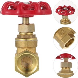 Robinet d'arrêt fileté en laiton robuste à passage plein pour la plomberie, l'irrigation et les conduites industrielles - Product Image 2