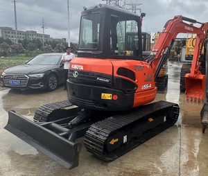 เครื่องขุด U55 Kubota มือสองสภาพดีเครื่องขุดตีนตะขาบญี่ปุ่น90% 2023รถใหม่5.5ตัน - Product Image 5