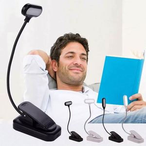 Mini Lámpara LED Ecológica Moderna para Lectura, Lámpara de Mesa con Protección Ocular, Ajustable, con Clip, Funciona con Batería, Flexible - Product Image 3