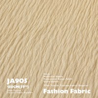Summer New Skin-friendly Soft Natural Fiber Blended Wool Fabric for Clothing Shirts Shorts Dresses Designer