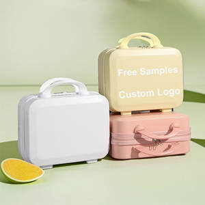 2025 estuche <span class=keywords><strong>de</strong></span> <span class=keywords><strong>maquillaje</strong></span> pequeño <span class=keywords><strong>de</strong></span> 14 pulgadas ABS Mini <span class=keywords><strong>maleta</strong></span> logotipo personalizado impermeable portátil caja <span class=keywords><strong>de</strong></span> cosméticos <span class=keywords><strong>de</strong></span> viaje <span class=keywords><strong>precio</strong></span> <span class=keywords><strong>de</strong></span> fábrica - Product Image 1
