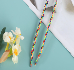 맞춤 제작 100% 폴리에스터 캐주얼 바지 반사 기능 뜨거운 판매 투명 모자 및 신발 끈 홈 텍스타일 - Product Image 5