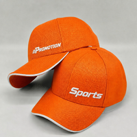 Casquette de baseball en coton à 6 panneaux brodée personnalisée pour le sport, vente en gros, broderie personnalisée