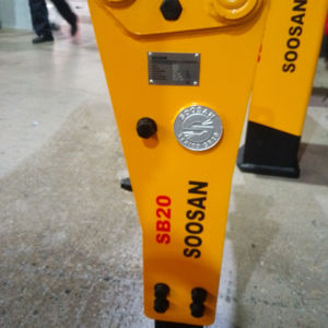 สำหรับรถขุดขนาดเล็ก SB 20 ค้อนไฮดรอลิกคุณภาพสูง แข็งแรง ทนทาน พร้อมชิ้นส่วนแกนเครื่องยนต์ ขนาด 1.2-3 ตัน รับประกัน 1 ปี - Product Image 1