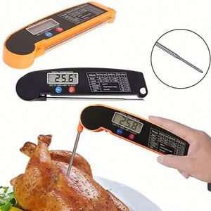 Thermomètre numérique professionnel ultra-rapide portable en métal pour viande, idéal pour la cuisson au barbecue et la promotion - Product Image 3