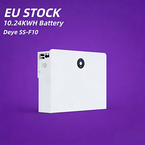 แบตเตอรี่ลิเธียมไอออนฟอสเฟต (LiFePO4) ยี่ห้อ Deye รุ่น SS-F10(EU) ความจุ 10.24 กิโลวัตต์ชั่วโมง แรงดันสูง สำหรับระบบกักเก็บพลังงานภายในบ้าน ประสิทธิภาพสูง มาตรฐาน IP65 (สินค้าจากสหภาพยุโรป) - Product Image 1