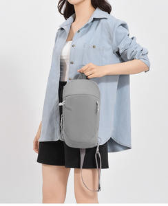 Sac de sport RUIQUWIN personnalisé avec logo, unisexe, léger, imperméable, grande capacité, réglable, bandoulière antivol, sac de poitrine - Product Image 2