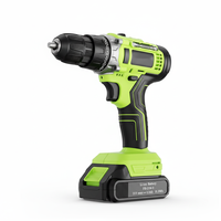 Ensemble de mini-perceuse sans fil 220-240V, moteur sans balais, vitesse variable, mandrin réversible en acier inoxydable, batterie 2.0AH, personnalisable OEM
