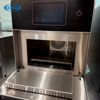 Four à micro-ondes professionnel multi-mode à air chaud certifié CE ETL 280 ℃   Résistance à l'eau IPX3 pour les cafés