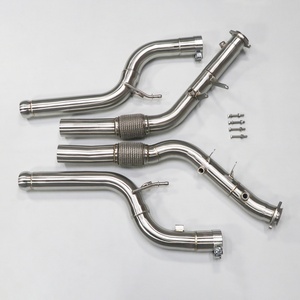 Tuyau d'échappement droit à grande adaptabilité pour BENZ S63 AMG W222 C217 5.5T, échappement haute performance, améliore l'efficacité du moteur - Product Image 4